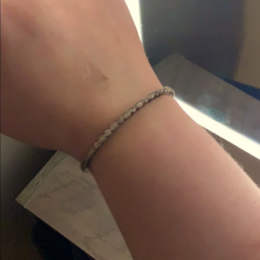 Pandora clasp bangle bracelet small